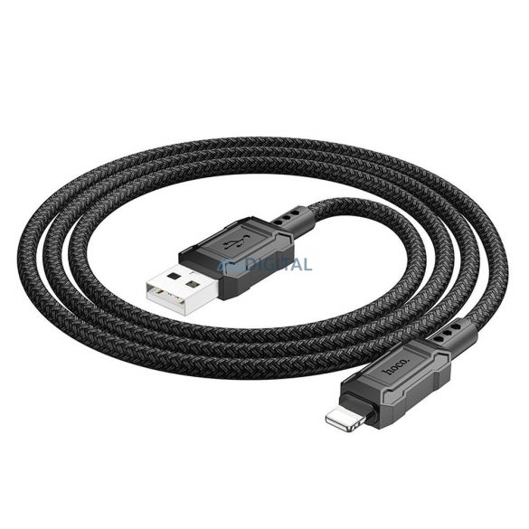 Cablu HOCO USB la iPhone Lightning 8-pini 2,4A Leader X94 negru