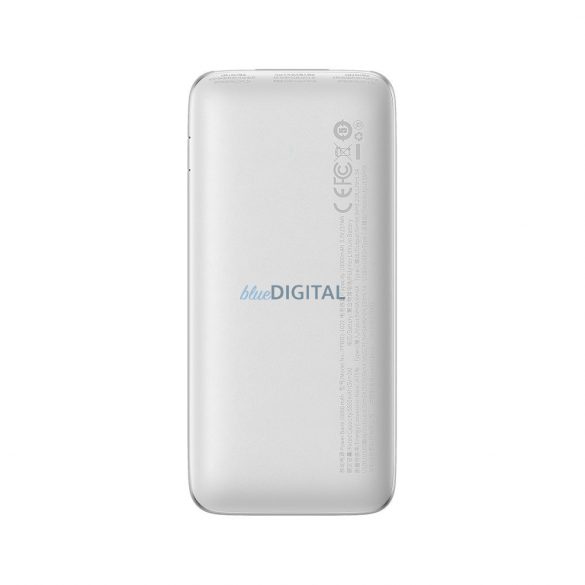 Power Bank BASEUS Bipow Pro - 10 000mAh Încărcare rapidă PD 22,5W cu cablu USB la Type-C PPBD040002 alb