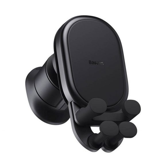 Suport auto BASEUS cu încărcare wireless la aerisire 15W negru SUWX030001