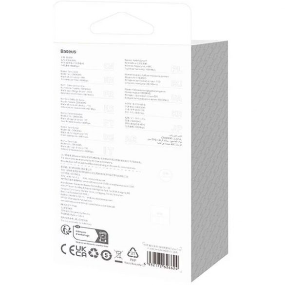 Cablu BASEUS tip C la Apple Lightning cu 8 pini CoolPlay Încărcare rapidă 20W 2m albastru CAKW000103