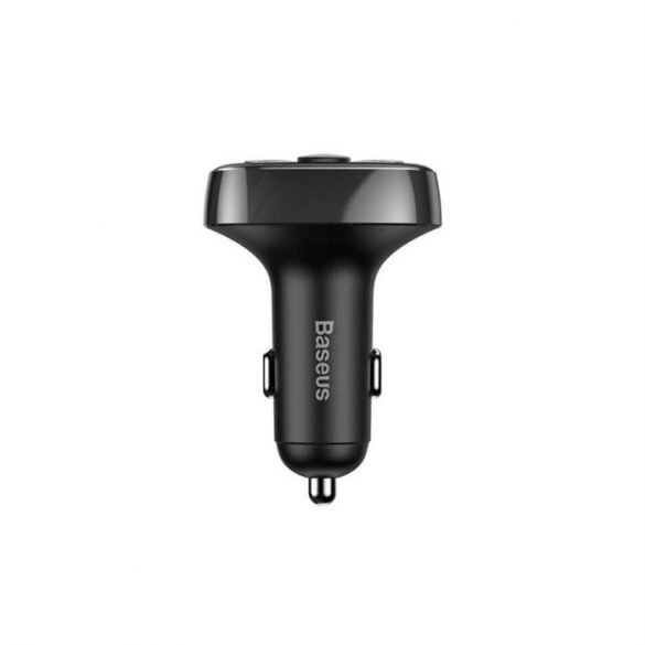 BASEUS Transmițător FM Bluetooth MP3cu încărcător auto USB + Typ C 36W S-09A negru CCMT000001