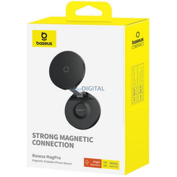 Suport pentru telefon pliabil magnetic Baseus MagPro, negru BS-HP016