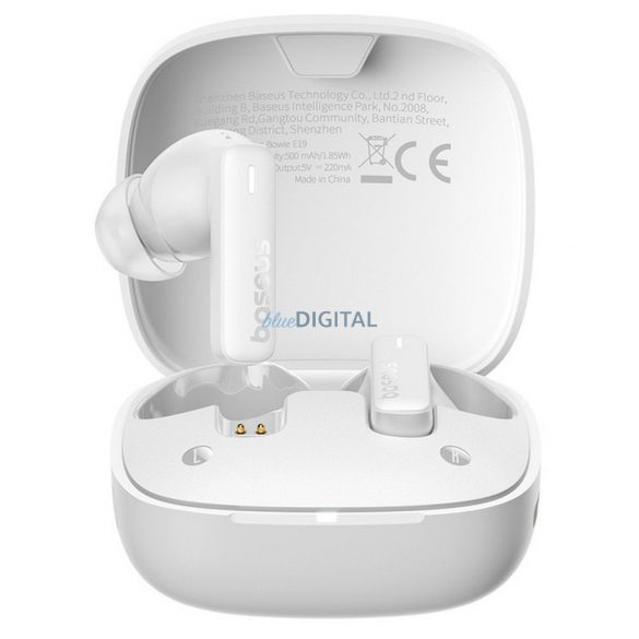 Căști fără fir bluetooth Baseus E19 TWS - alb