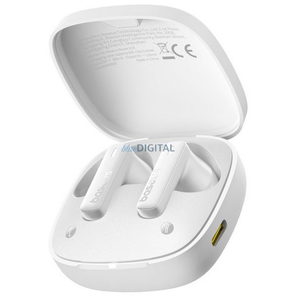 Căști fără fir bluetooth Baseus E19 TWS - alb