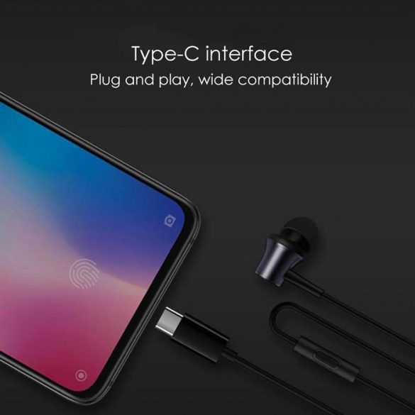 Căști stereo originale Xiaomi HSEJ04WM USB-C negru blister