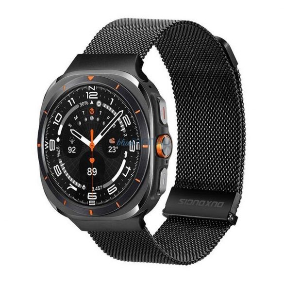 Dux Ducis MIXTURE PRO Stretchable Braided curea de înlocuire Samsung Galaxy Watch Ultra 47mm - negru