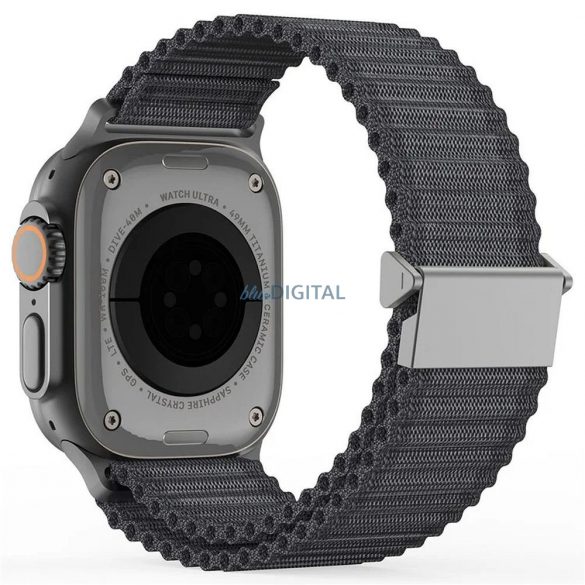 Dux Ducis YC Nylon curea de înlocuire Apple Watch 38 / 40 / 41 mm - gri închis