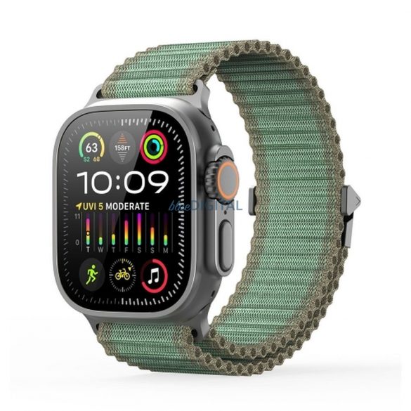 Dux Ducis YC Nylon de înlocuire curea Apple Watch 42 / 44 / 45 / 49 mm - verde