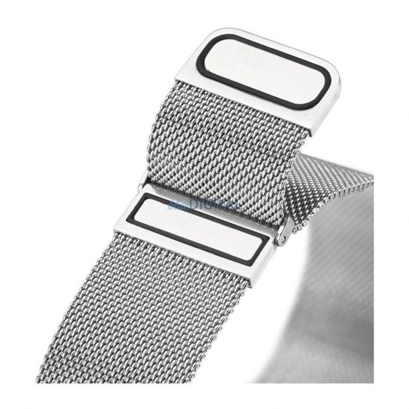 Dux Ducis MILANESE Brățară de înlocuire magnetică din oțel inoxidabil Samsung Galaxy Watch Ultra 47mm - Argint