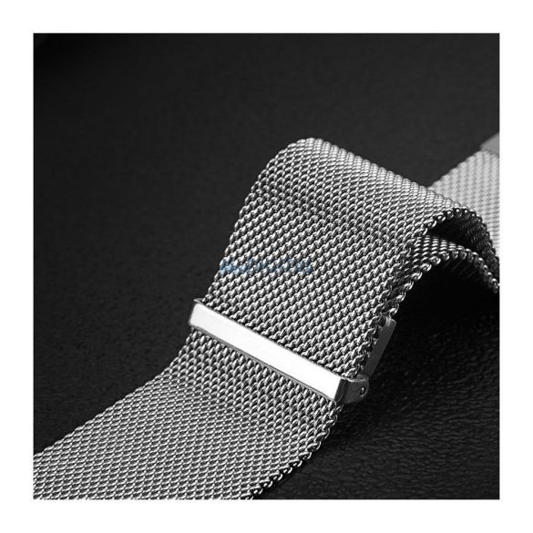 Dux Ducis MILANESE Brățară de înlocuire magnetică din oțel inoxidabil Samsung Galaxy Watch Ultra 47mm - Argint