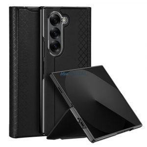 Husă Dux Ducis Bril cu suport pentru stilou pentru Samsung Galaxy Z Fold6 5G - negru