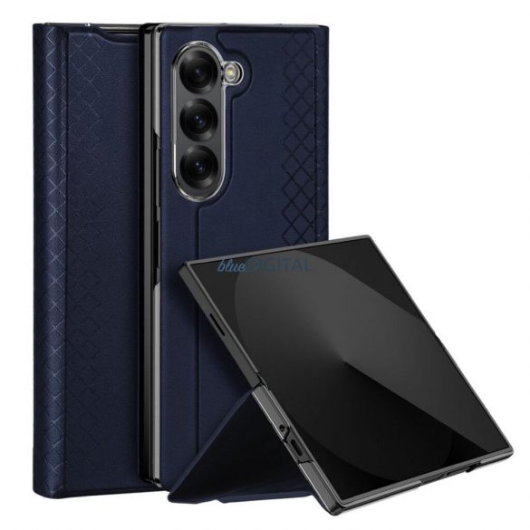 Dux Ducis Bril husă cu suport pentru stilou Samsung Galaxy Z Fold6 5G - albastru