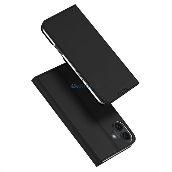 Carcasă de carte Dux Ducis Skin Pro pentru iPhone 16 - negru