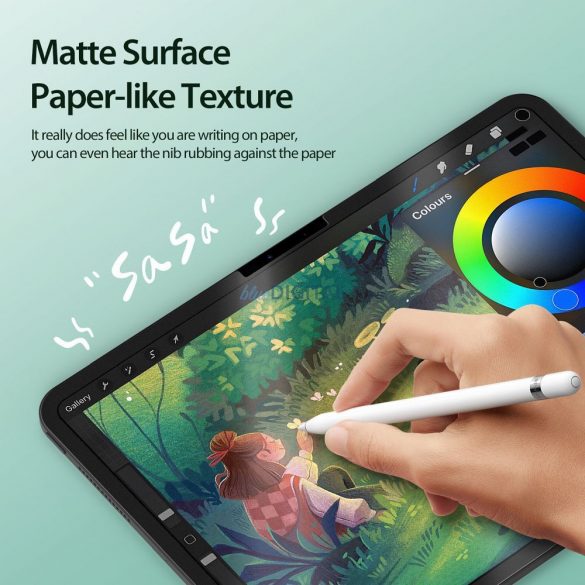 Dux Ducis Naad folie reutilizabilă tip hârtie pentru iPad Pro 11 (2024)