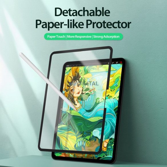 Dux Ducis Naad folie reutilizabilă tip hârtie pentru iPad Pro 11 (2024)