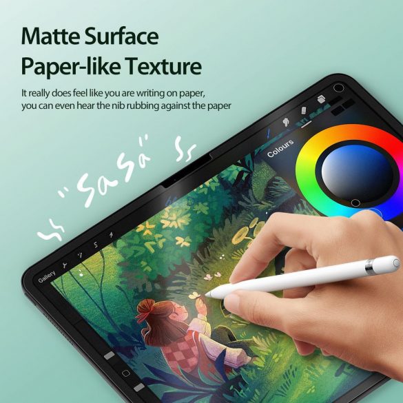 Dux Ducis Naad folie reutilizabilă tip hârtie pentru iPad Pro 13 (2024)