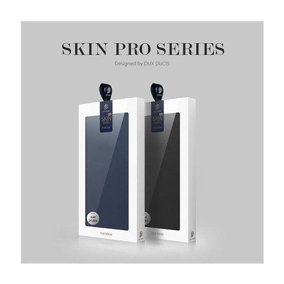 DUX DUCIS Skin Pro - Husă din piele netedă pentru Xiaomi 14 Ultra neagră