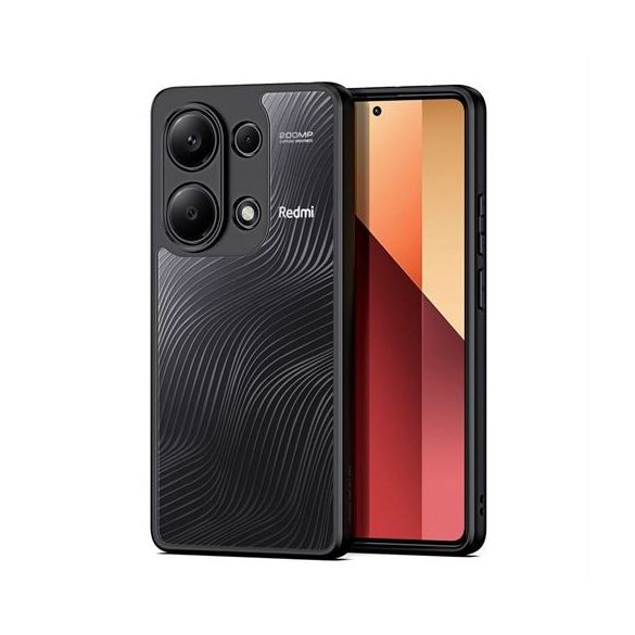 DUX DUCIS Aimo - Husă din spate durabilă pentru Redmi Note 13 Pro 4G negru