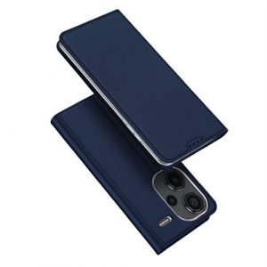 DUX DUCIS Skin Pro+ - Husă din piele netedă pentru Redmi Note 13 Pro+ 5G albastru