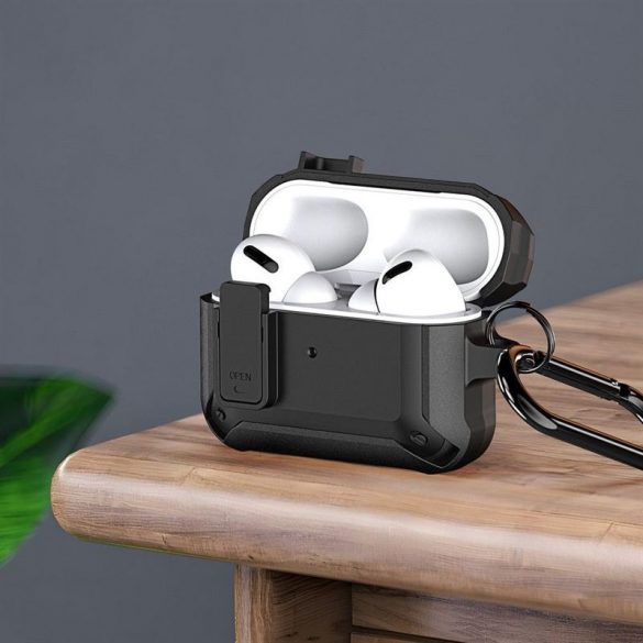 DUX DUCIS PECO - Husa armura pentru AirPods 3 - neagra