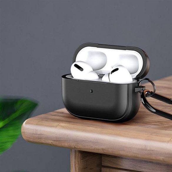 DUX DUCIS PECC - Husa TPU pentru AirPods Pro 2 - neagra