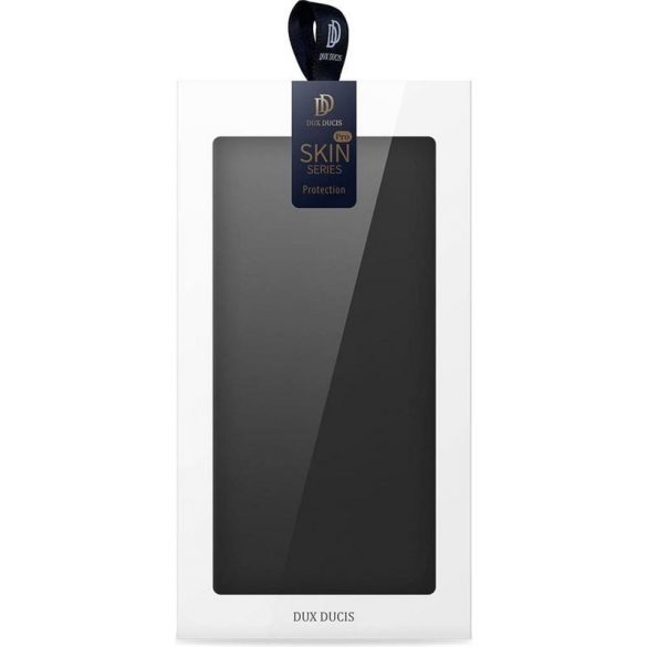 DUX DUCIS Skin Pro - Husă din piele netedă pentru Samsung Galaxy A35 negru