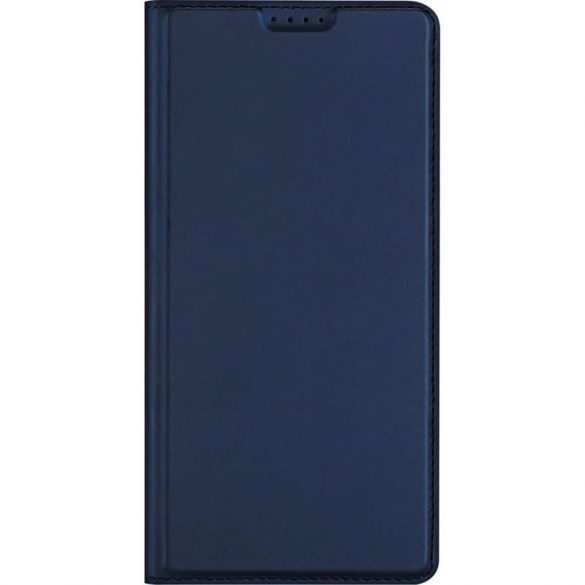 DUX DUCIS Skin Pro - Husă din piele netedă pentru Samsung Galaxy A35 albastru