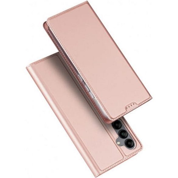 DUX DUCIS Skin Pro - Husă din piele netedă pentru Samsung Galaxy A35 rose