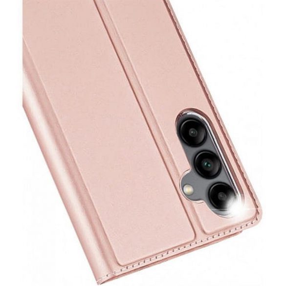 DUX DUCIS Skin Pro - Husă din piele netedă pentru Samsung Galaxy A35 rose