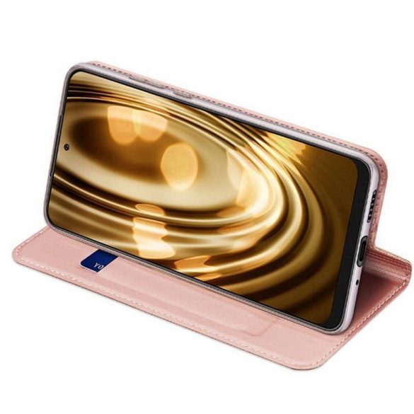 DUX DUCIS Skin Pro - Husa din piele neteda pentru Samsung Galaxy A55 rose