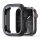 DUX DUCIS Bamo - Hard PC + Silicon moale Apple Watch Series 7/8/9 45mm Carcasa neagra/gri