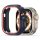 DUX DUCIS Bamo - PC dur + silicon moale Apple Watch Ultra/Ultra 2 49mmHusămidnight/orange