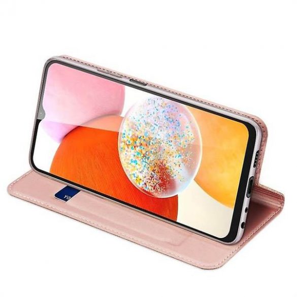 DUX DUCIS Skin Pro - Husă din piele netedă pentru Samsung Galaxy A15 5G rose