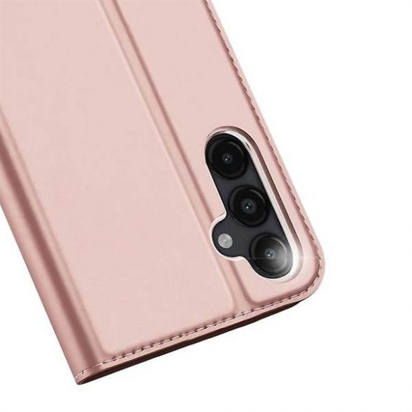 DUX DUCIS Skin Pro - Husă din piele netedă pentru Samsung Galaxy A15 5G rose