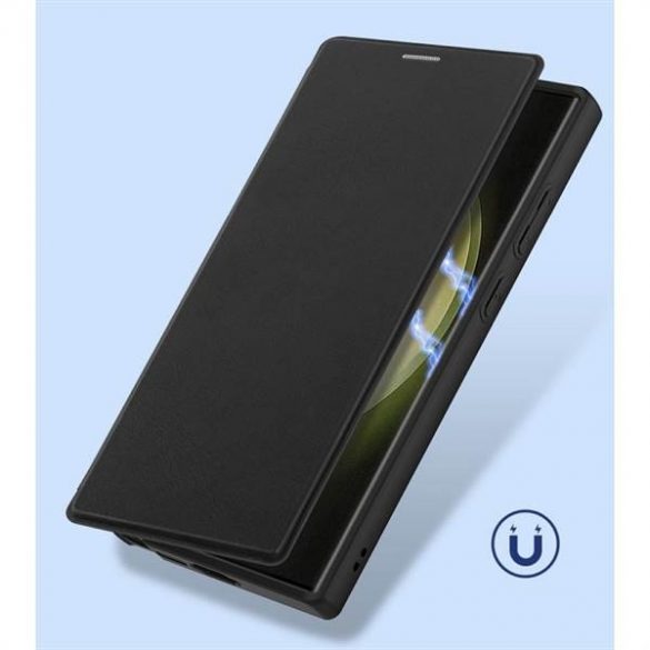 DUX DUCIS Skin Pro - Husă din piele netedă pentru Samsung Galaxy S24 Plus negru