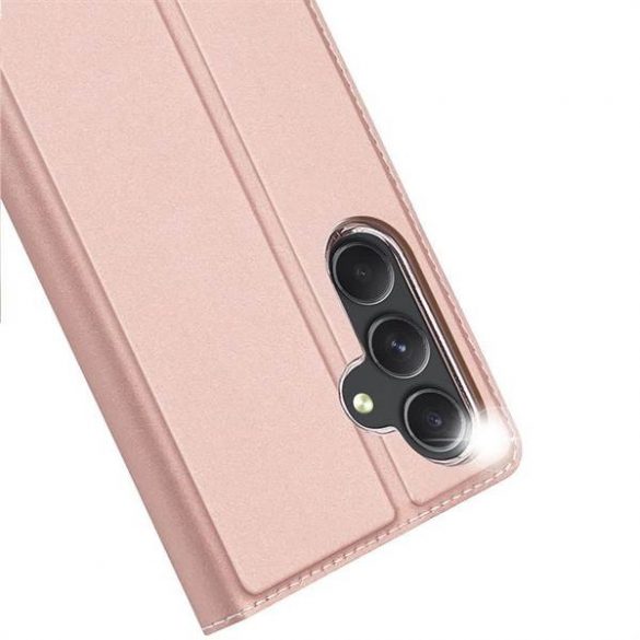 DUX DUCIS Skin Pro - Husă din piele netedă pentru Samsung Galaxy S24 Plus rose