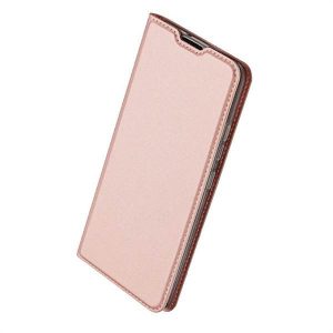 DUX DUCIS Skin Pro - Husă din piele netedă pentru Samsung Galaxy A25 5G trandafir