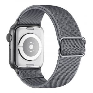 DUX DUCIS Mixture Pro - curea extensibilă împletită pentru Apple Watch 42/44/45/49 mm midnight