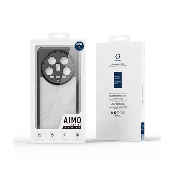 DUX DUCIS Aimo - Husă din spate durabilă pentru Xiaomi 14 neagră