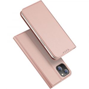 DUX DUCIS Skin Pro - Husă din piele netedă pentru Apple iPhone 15 Plus rose