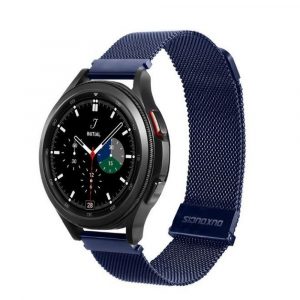 DUX DUCIS Milanese - curea magnetica din otel inoxidabil pentru Samsung Galaxy Watch / Huawei Watch / Honor Watch (banda 20mm) albastru