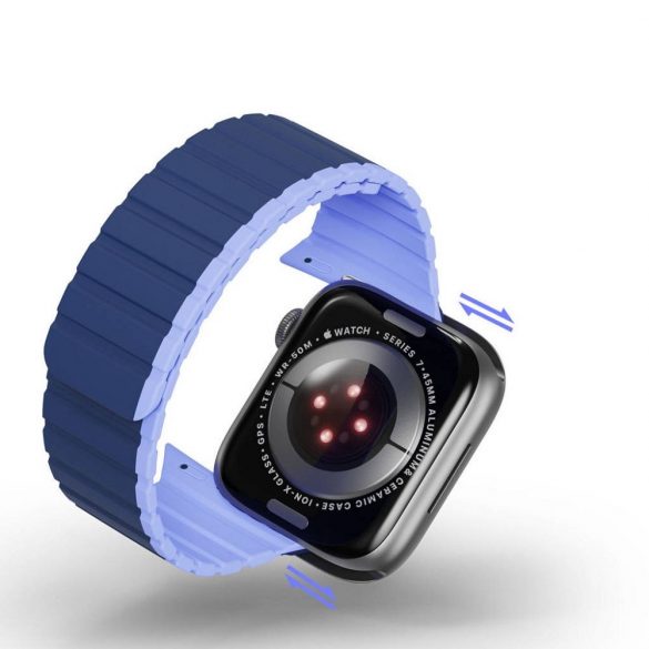 DUX DUCIS LD - curea din silicon pentru Apple Watch 38/40/41mm albastru