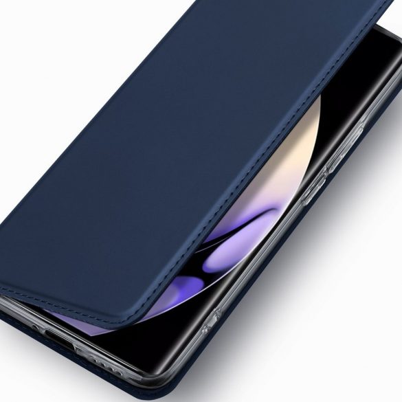 DUX DUCIS Skin Pro - Husă din piele netedă pentru Samsung Galaxy A54 negru