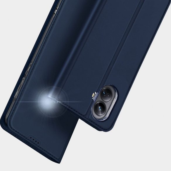 DUX DUCIS Skin Pro - Husă din piele netedă pentru Samsung Galaxy A54 negru