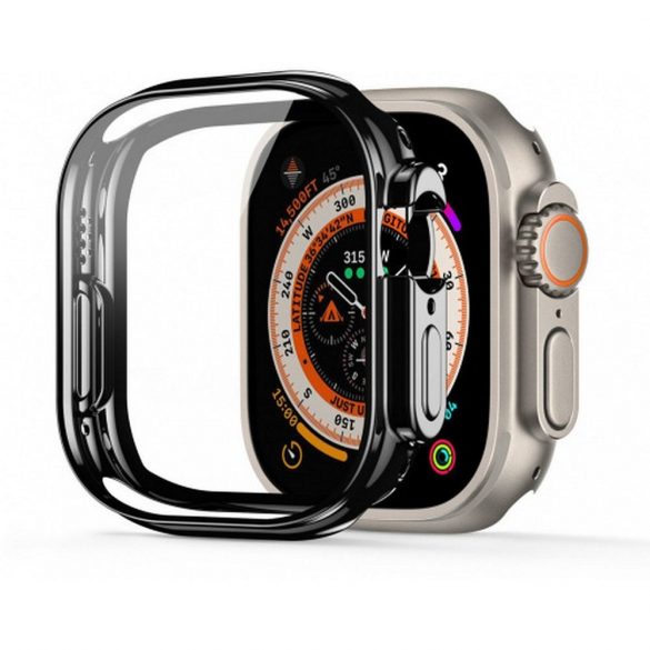 DUX DUCIS Samo -Husăde protecție moale TPU pentru Apple Watch Ultra/Ultra 2 49mm negru