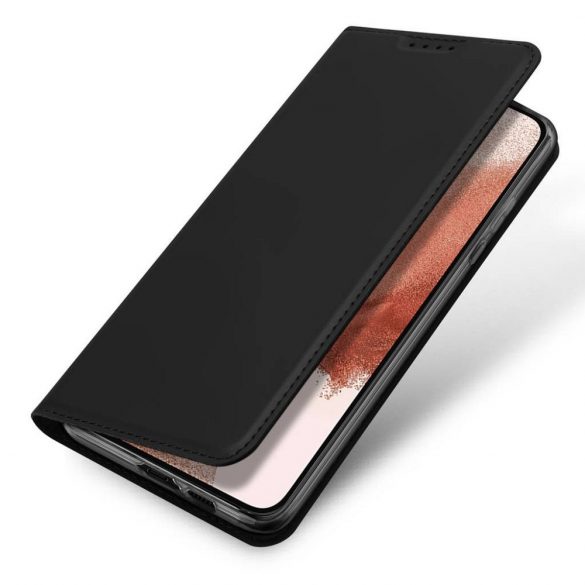 DUX DUCIS Skin Pro - Husă din piele netedă pentru Samsung Galaxy S23 negru