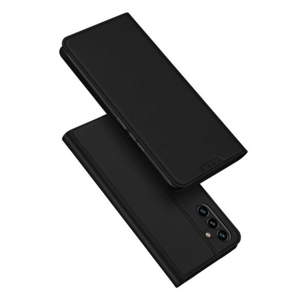 DUX DUCIS Skin Pro - Husă din piele netedă pentru Samsung Galaxy A14 4G/5G negru