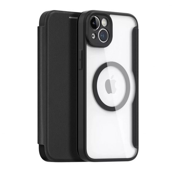 DUX DUCIS Skin X Pro - Husa Folio compatibila cu MagSafe pentru Apple iPhone 14 Plus neagra