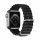 DUX DUCIS Ocean Wave - curea sport din silicon pentru Apple Watch 38/40/41mm negru