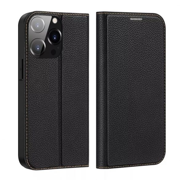 DUX DUCIS Skin X2 - Husa Folio Magnetica pentru Apple iPhone 14 Pro neagra